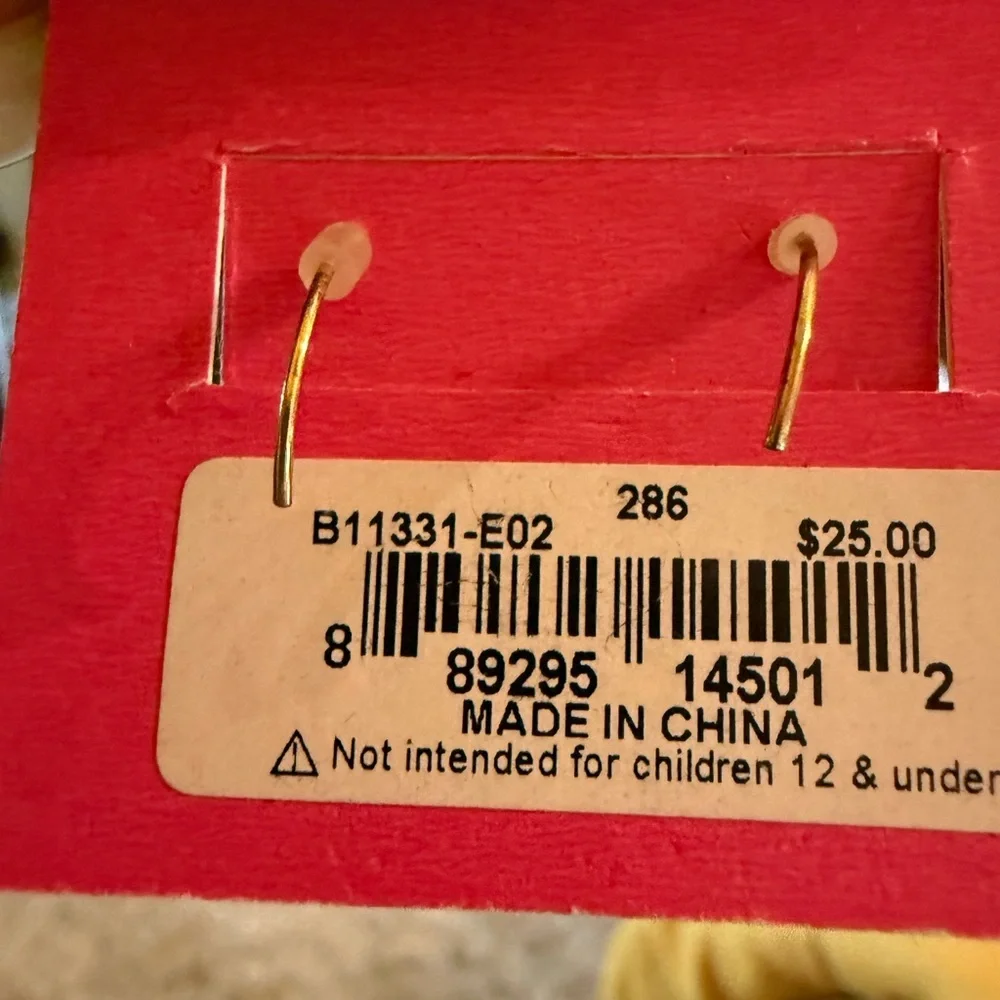 Betsey Johnson Multicolor Crystal Earrings - Picture 5 of 5